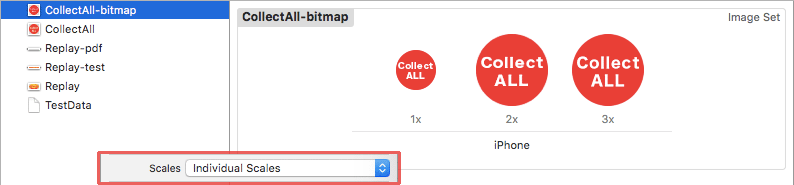 CollectAll3種ビットマップ画像登録画面