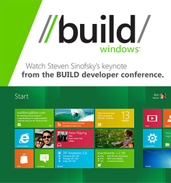 Welcome to the new Windows Dev Center and Windows8 screen shot